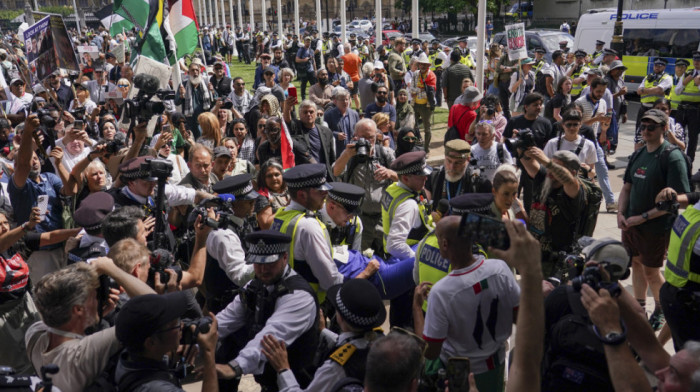 Ne stišava se "Palestinska akcija": Na protestima u Londonu policija uhapsila 532 demonstranta