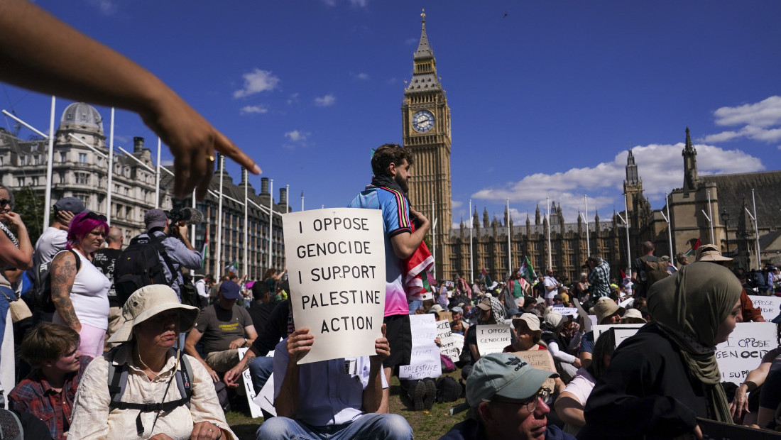 Broj uhapšenih na protestu Palestinske akcije u Londonu porastao na više od 450