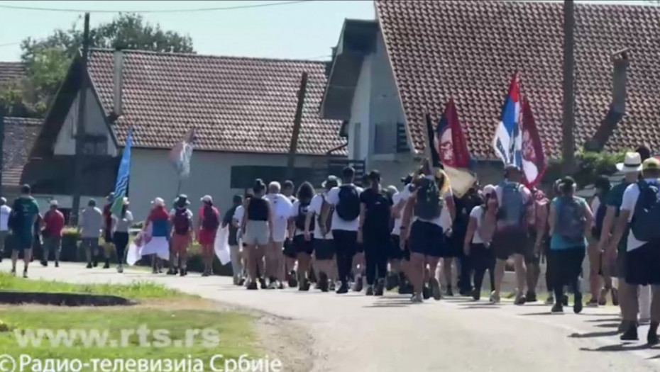 Krenuo "Marš na Cer" povodom obeležavanja pobede srpske vojske u Cerskoj bitki