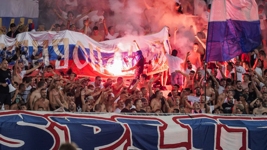Novi incident u Hrvatskoj: Na stadionu u Splitu skandirali "Za dom spremni" i "Ubij Srbina"