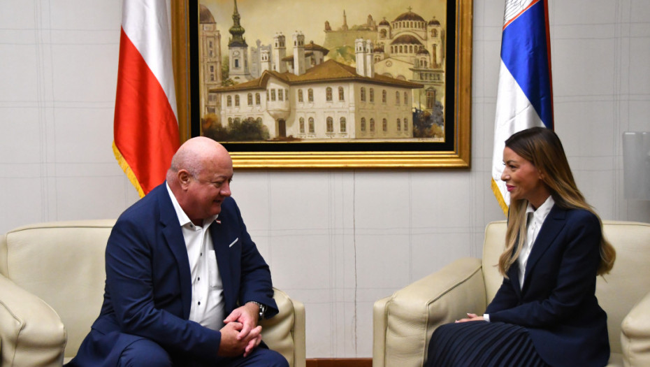 Štoker stigao u posetu Srbiji, dočekala ga ministarka Mesarović