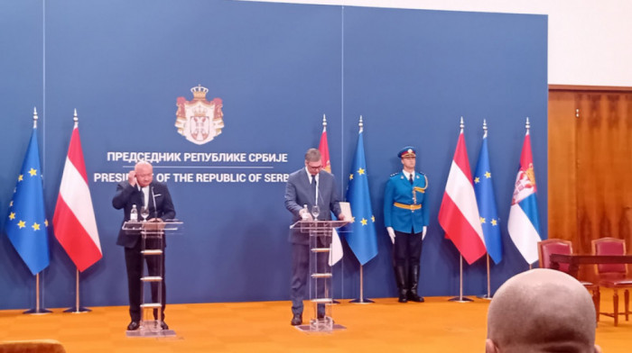 Vučić sa Štokerom: Srbija i Austrija mogu da unaprede saradnju u velikom broju oblasti