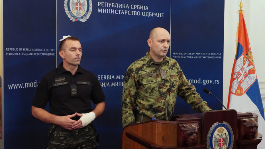 Direktor VBA: Povređeno sedam pripadnika Vojske Srbije u sinoćnom napadu u Novom Sadu, četvorica imaju teže povrede