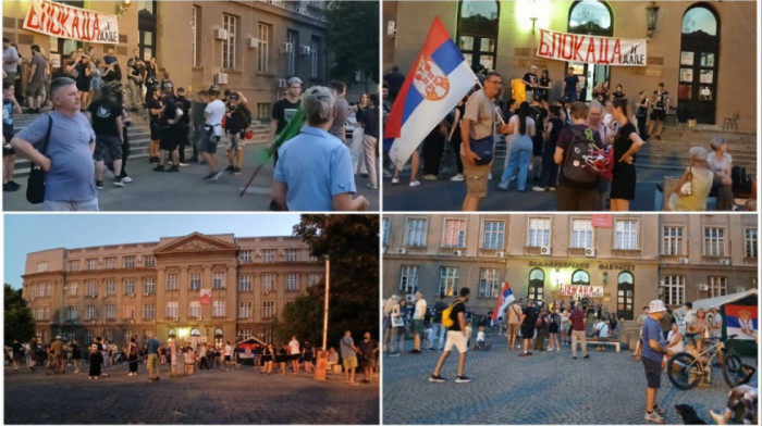 Protesti u Srbiji: Blokirana Ulica kneza Miloša, policija preusmerava saobraćaj