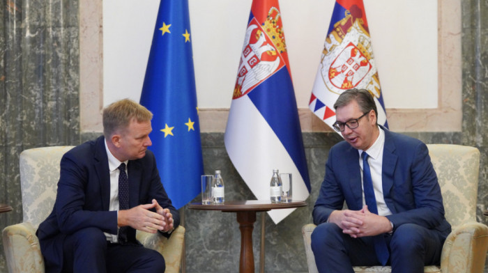 Počeo sastanak Vučića i Sorensena u Beogradu