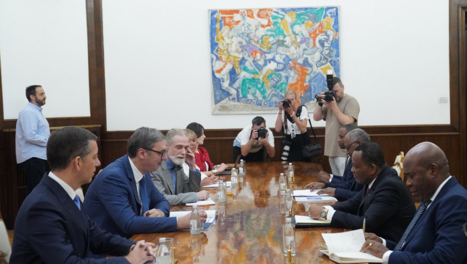 Vučić razgovarao sa Gakosom o budućoj saradnji Srbije i Konga