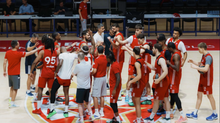 Košarkaši Crvene zvezde započeli pripreme za novu sezonu