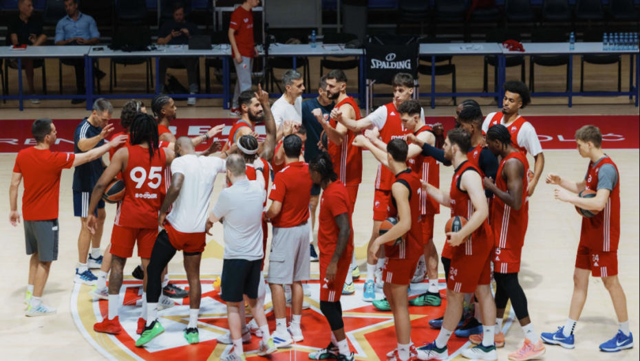 Košarkaši Crvene zvezde započeli pripreme za novu sezonu