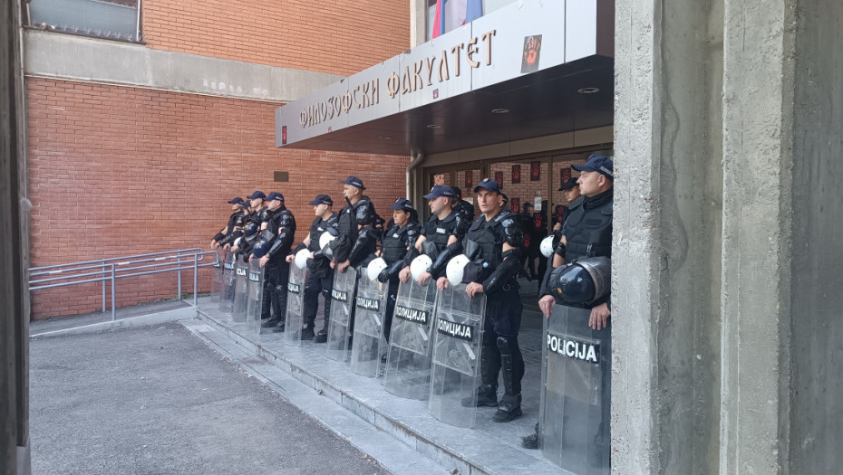 Filozofski u Novom Sadu ponovo radi, Stanković: 1.300 studenata prijavilo ispite, policija izašla sa fakulteta
