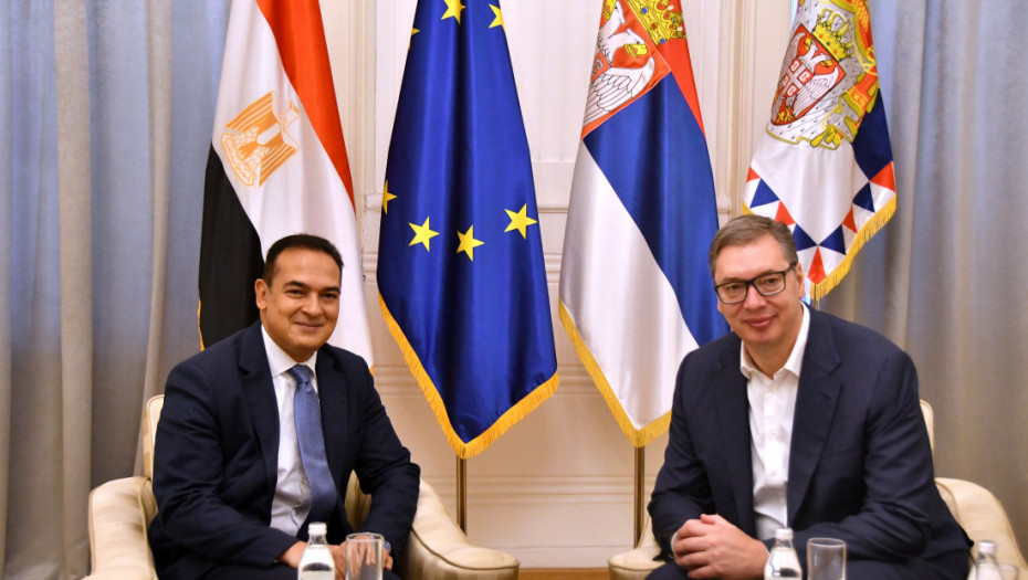 Vučić: Zahvalio sam dosadašnjem ambasadoru na unapređenju saradnje Srbije i Egipta