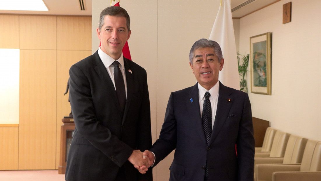 Đurić sa Ivajom: Japan je značajan partner Srbije