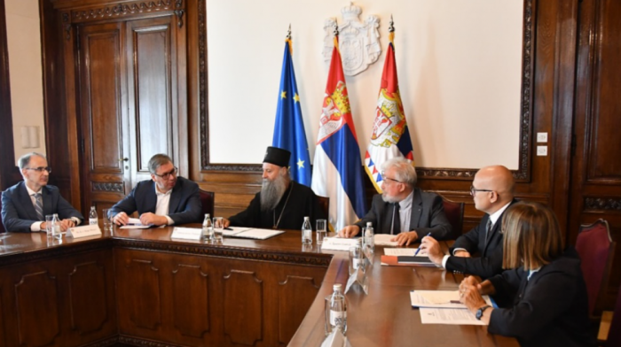 Vučić prisustvovao prvoj sednici Počasnog odbora Matice Srpske: Zahvalan patrijarhu i članovima Odbora na predanom radu