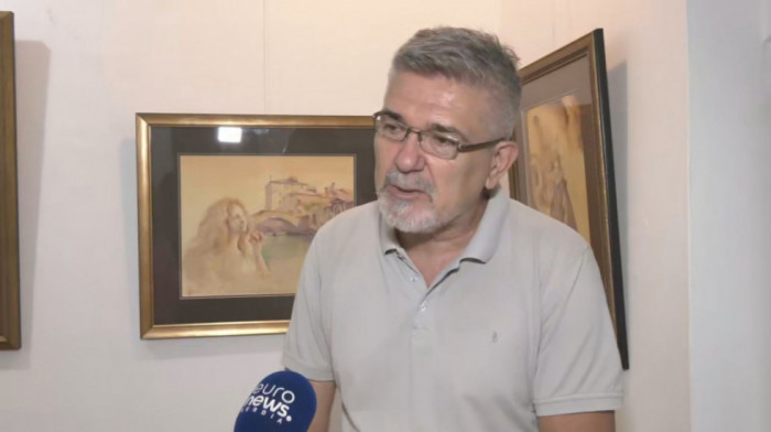 Predrag Milošević izložbom "Mehanika fluida" u Galeriji "Singidunum" obeležava 40 godina stvaralaštva (VIDEO)