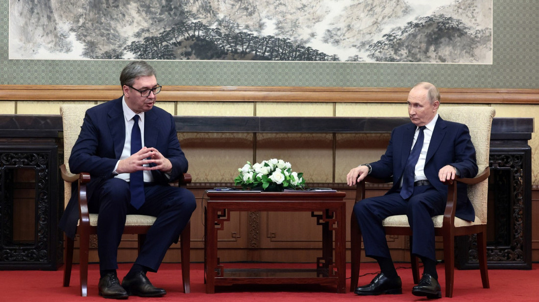 Vučić se sastao sa Putinom u Pekingu: "Za Srbiju je jako bitna saradnja sa Rusijom na najvišem nivou u svim oblastima"