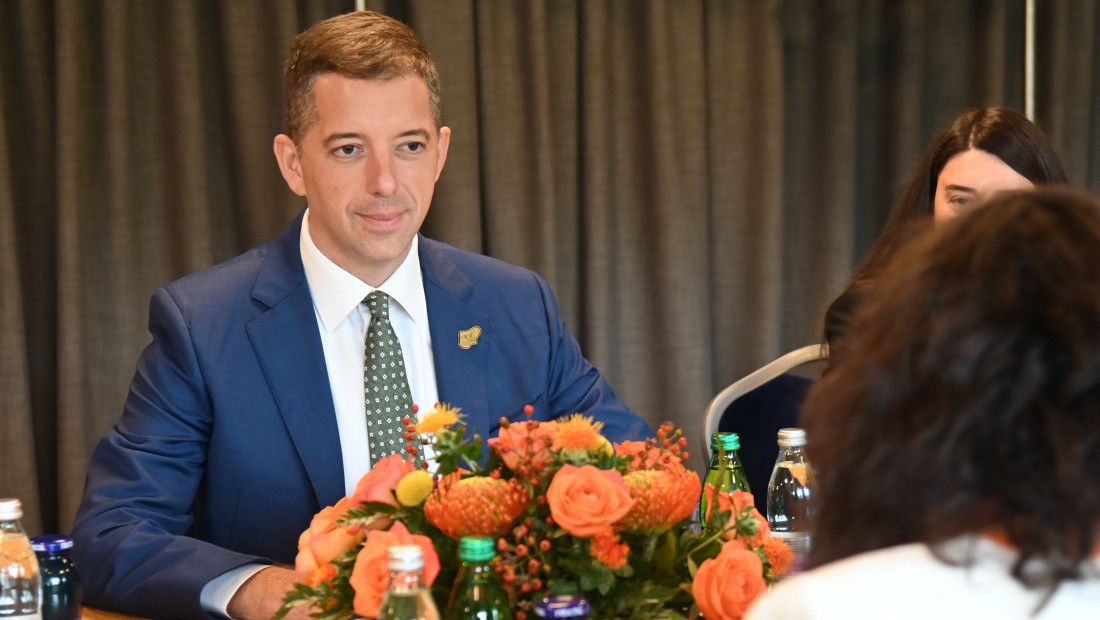 Đurić na Bledu sa Karen Pirs: Srbija posvećena dijalogu, saradnji i evropskom putu uprkos izazovima na Kosovu