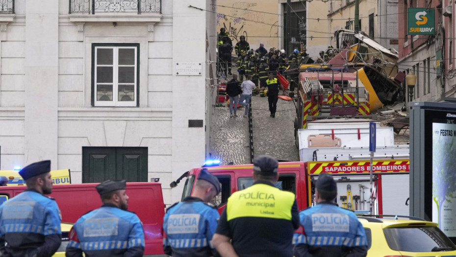 Stravična nesreća u Lisabonu: Srušila se žičara Glorija, najmanje 15 mrtvih, 18 osoba povređeno