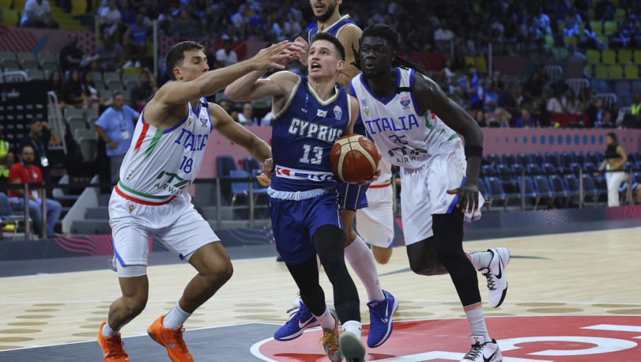 Grcima se klima prvo mesto u grupi: Italija deklasirala Kipar na Eurobasketu