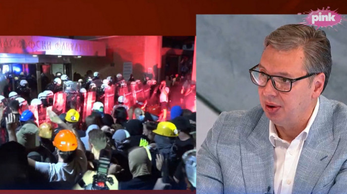 Vučić: Slučajno otkriven trag od 2,6 miliona evra iz inostranstva za finansiranje nasilnih protesta u Srbiji