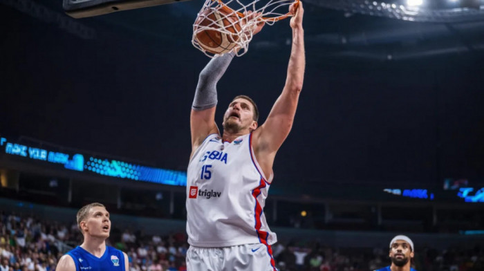 Srbija - Finska (24:28, ): Prednost rivala posle prve četvrtine