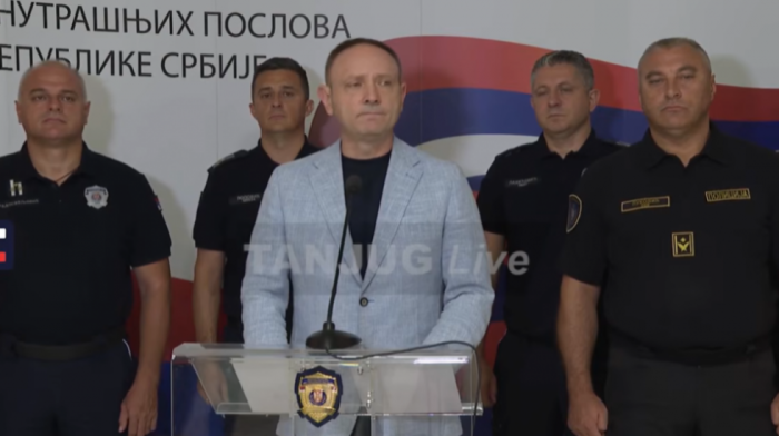 Direktor policije Vasiljević: Na skupovima protiv blokada okupilo se 126.399, sprečeni sukobi u Čačku i Šapcu