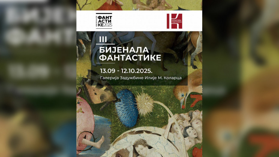 Treće Bijenale fantastike u Beogradu od 13. septembra do 12. oktobra u Likovnoj galeriji Kolarac