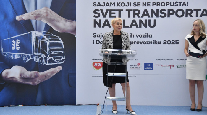 Otvoren Sajam teretnih vozila, Sofronijević: Srbija među najvažnijim tranzitnim koridorima