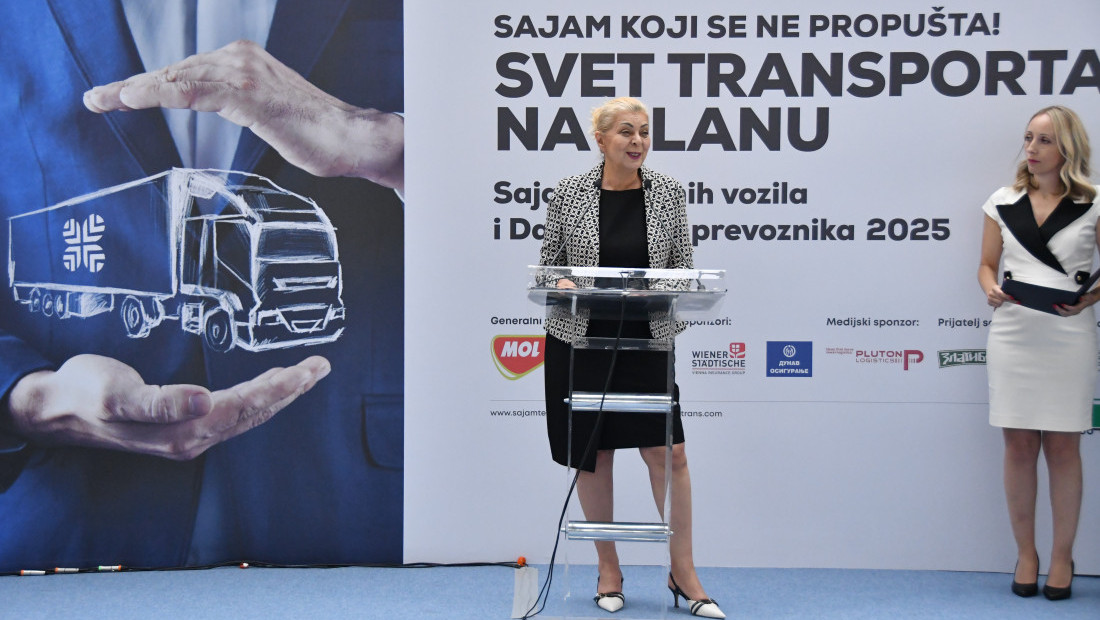 Otvoren Sajam teretnih vozila, Sofronijević: Srbija među najvažnijim tranzitnim koridorima