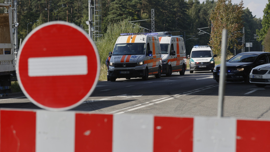 Najmanje jedna osoba povređena u eksploziji vagona sa tečnim gasom u Viljnusu