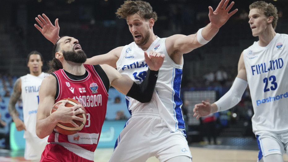 Džikićeva Gruzija eliminisana sa Eurobasketa: Finska u polufinalu