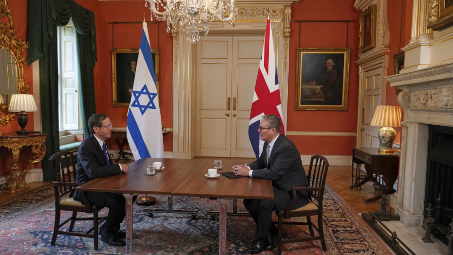 Starmer i Hercog se sukobili tokom "teškog" sastanka u Dauning stritu, neslaganje oko Gaze i priznanja Palestine