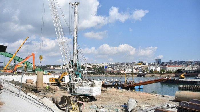 Iz Kine stigli prvi delovi za novi most preko Save u Beogradu