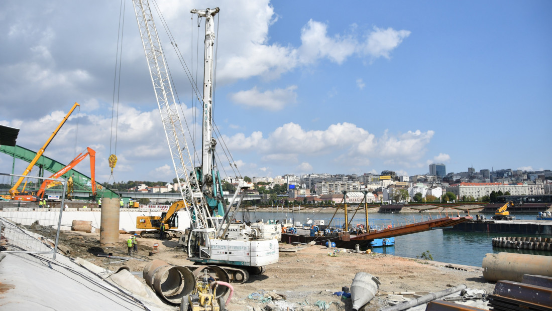 Iz Kine stigli prvi delovi za novi most preko Save u Beogradu