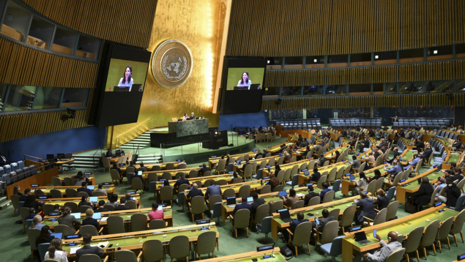 UN ubedljivom većinom usvojila deklaraciju o osnivanju palestinske države bez Hamasa