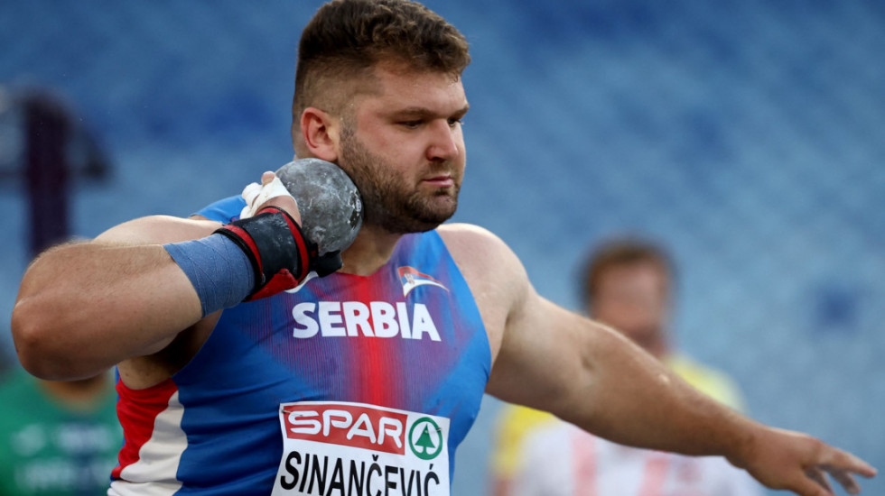 Sinančević osmi najbolji bacač kugle u Evropi
