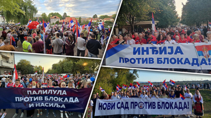 Širom Srbije počela okupljanja građana protiv blokada: Vučić se pridružio skupu na Banjici