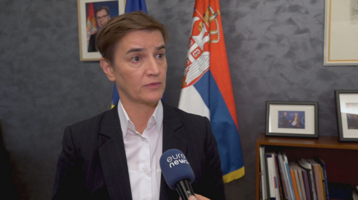 Brnabić za Euronews o sitaciji u Srbiji: Bez dijaloga nema demokratije, EU zna da protesti u Srbiji nisu crno-beli