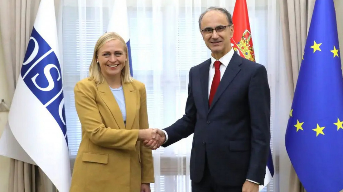 Macut sa Elinom Valtonen: Srbija ceni podršku OEBS-a u reformskom procesu