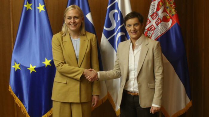 Brnabić sa Valtonen: Saradnja sa OEBS-om važna za jačanje institucija i vladavinu prava