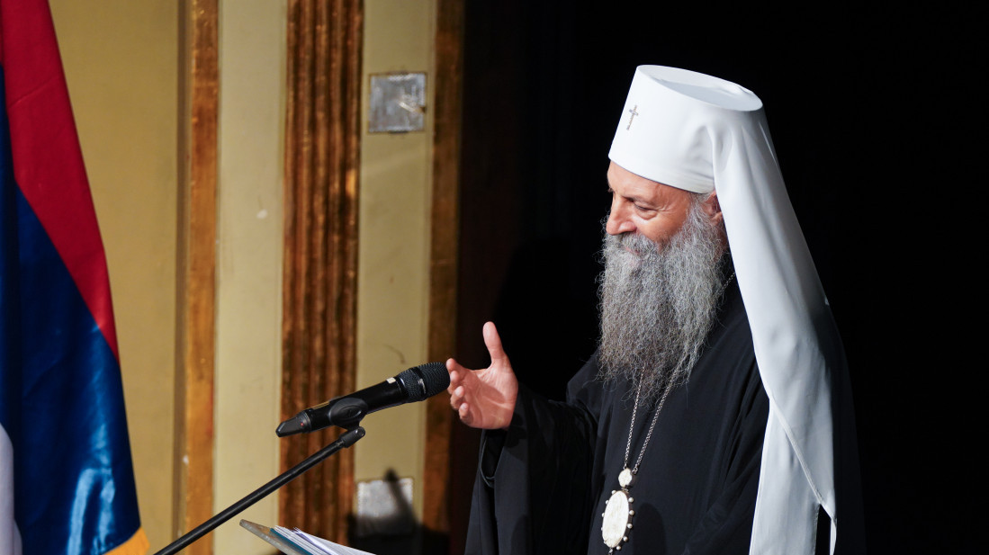 Patrijarh Porfirije na svečanosti povodom 10 godina Hilandarskog lekarskog društva