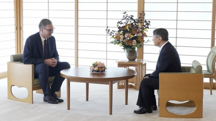 Vučić sa carem Naruhitom: Srbija i Japan zajedno gledaju u budućnost