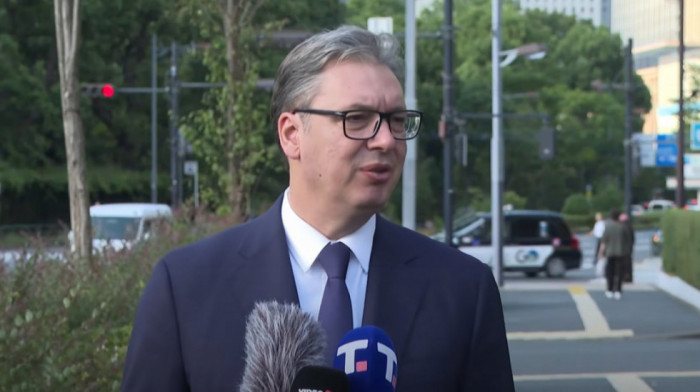 Vučić u Japanu: Tražio sam savet zbog američkih carina, da nas to ne koči