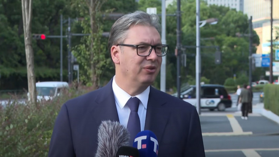 Vučić u Japanu: Tražio sam savet zbog američkih carina, da nas to ne koči