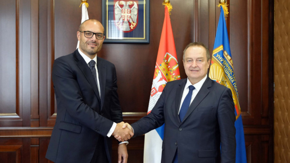 Dačić s ambasadorom Slovenije o unapređenju saradnje policija