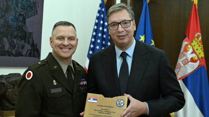Vučić dobio priznanje za unapređenje saradnje kroz Program partnerstva Srbije i Ohaja