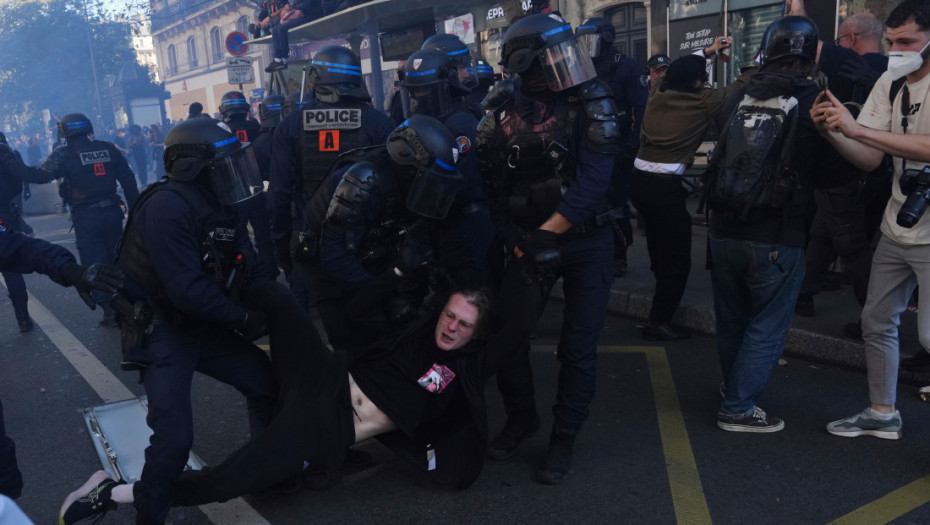 Epilog protesta u Francuskoj: Uhapšeno 309 osoba, povređeno 26 policajaca