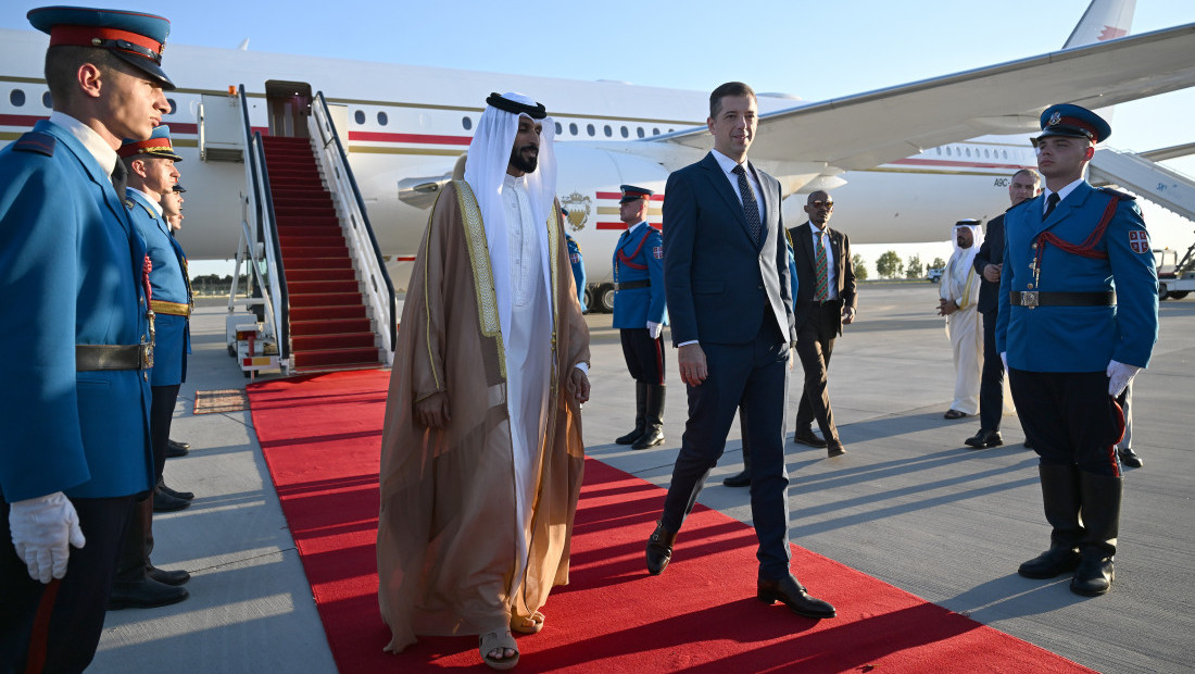 Đurić dočekao delegaciju Kraljevine Bahrein na aerodromu Nikola Tesla