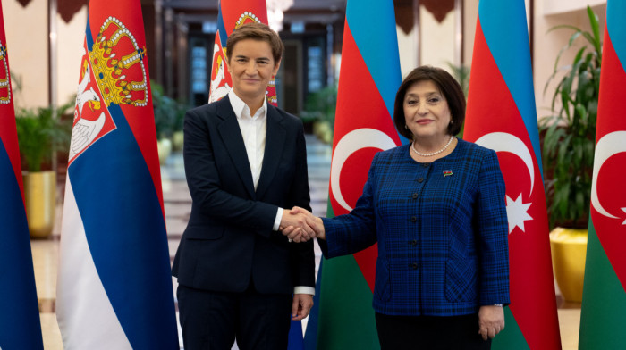 Brnabić: Zahvalni smo Azerbejdžanu na poštovaju teritorijalnog integriteta Srbije