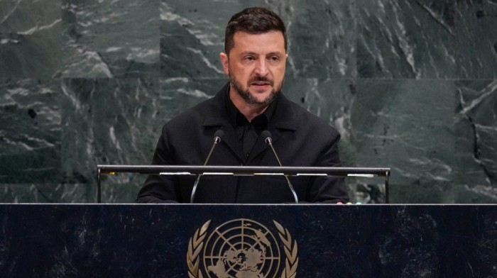 Zelenski na Generalnoj Skupštini UN: Mir u 21. veku zavisi od saveza i oružja, međunarodno pravo nije dovoljno