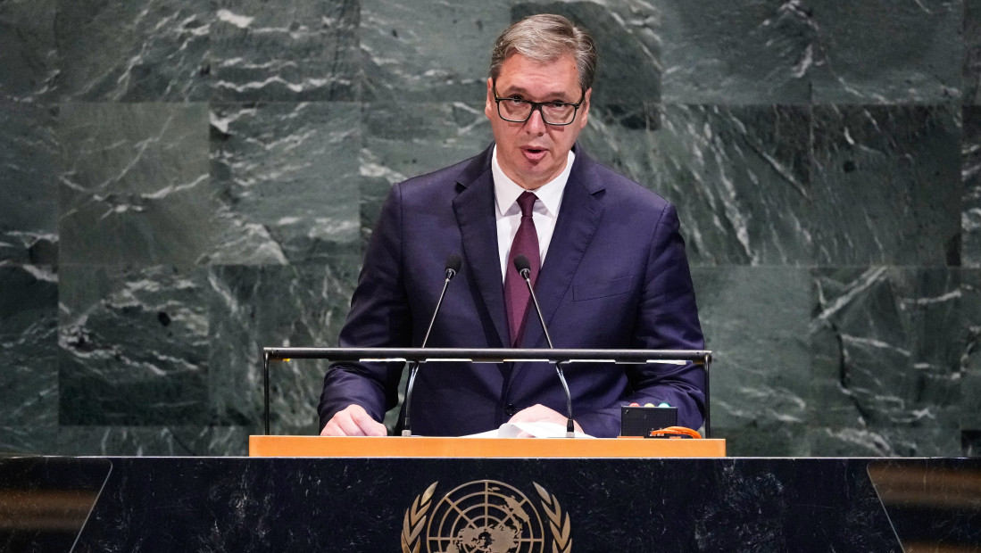 Vučić na Generalnoj skupštini UN: KiM je neodvojivi deo Srbije, to je kolevka naše duhovnosti i postojanja