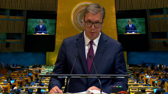Govor Vučića u UN: Šta je sve predsednik Srbije poručio svetskim liderima u Njujorku
